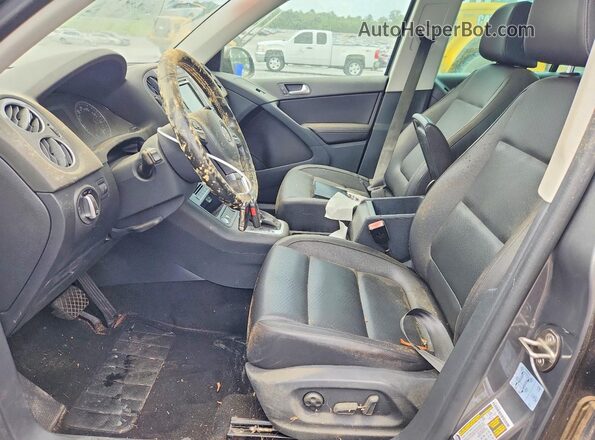 WVGAV7AX6GW524217 2016 VOLKSWAGEN TIGUAN Серый Вид салона спереди