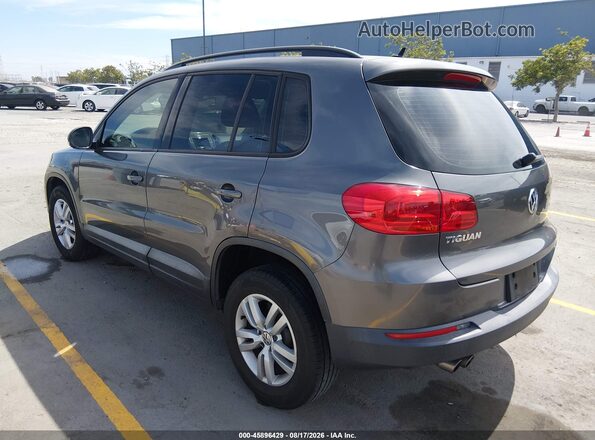 WVGAV7AX6GW585017 2016 VOLKSWAGEN TIGUAN Gray Tył lewy