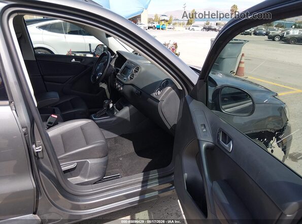 WVGAV7AX6GW585017 2016 VOLKSWAGEN TIGUAN Gray Widok wnętrza z przodu