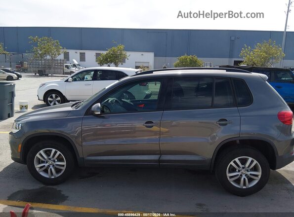 WVGAV7AX6GW585017 2016 VOLKSWAGEN TIGUAN Gray Widok wnętrza 360 stopni
