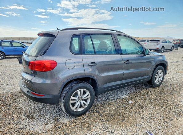 WVGAV7AX6GW593649 2016 VOLKSWAGEN TIGUAN Серый Задняя правая четверть