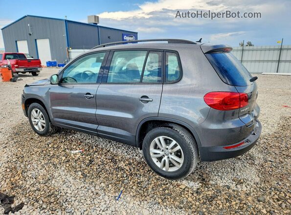 WVGAV7AX6GW593649 2016 VOLKSWAGEN TIGUAN Серый Задняя левая четверть