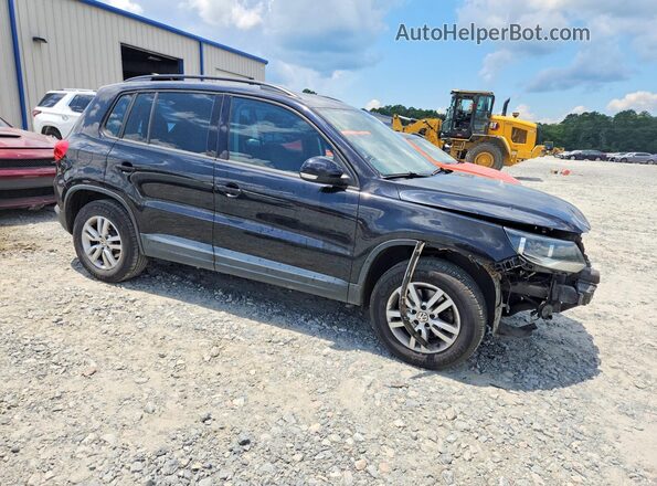 WVGAV7AX6GW599113 2016 VOLKSWAGEN TIGUAN Black წინა მარჯვენა