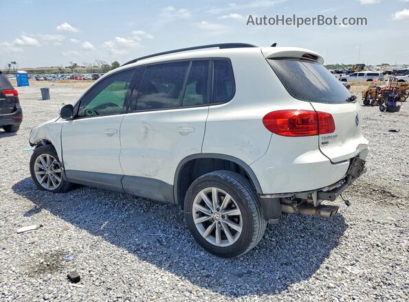 WVGAV7AX6HK042498 2017 VOLKSWAGEN TIGUAN Белый Задняя левая четверть