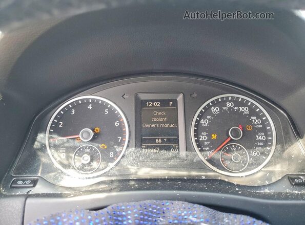 WVGAV7AX7GW553001 2016 VOLKSWAGEN TIGUAN Черный Вид щитка приборов