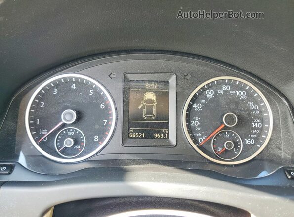 WVGAV7AX7HK026830 2017 VOLKSWAGEN TIGUAN White Вид щитка приладів