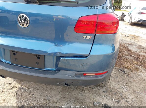 WVGAV7AX7HW511882 2017 VOLKSWAGEN TIGUAN Blue Widok z przodu