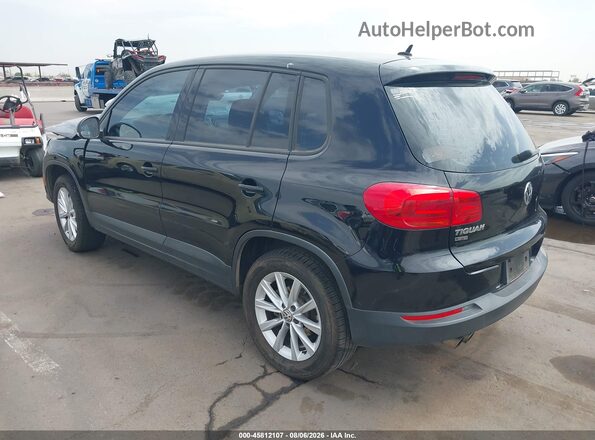 WVGAV7AX7JK004901 2018 VOLKSWAGEN TIGUAN Black უკანა მარცხენა