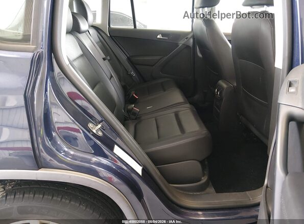 WVGAV7AX8GW588193 2016 VOLKSWAGEN TIGUAN Blue VIN კოდის სტიკერის ხედი