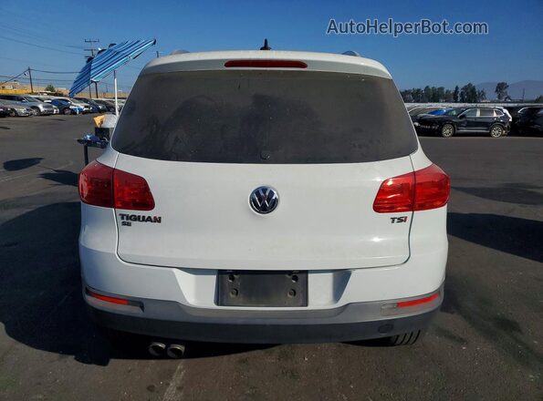 WVGAV7AX9GW591832 2016 VOLKSWAGEN TIGUAN White უკანა ხედი