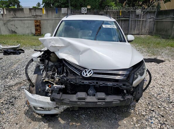 WVGAV7AX9HK012508 2017 VOLKSWAGEN TIGUAN White Вид спереду