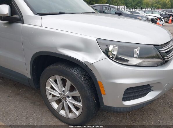 WVGAV7AX9HK042768 2017 VOLKSWAGEN TIGUAN Silver Vista frontal