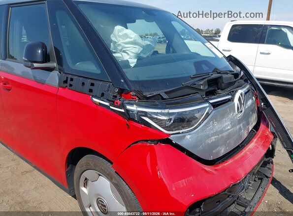 WVGAWVEB3SH047999 2025 VOLKSWAGEN ID. BUZZ Red Vista interior de 360 grados