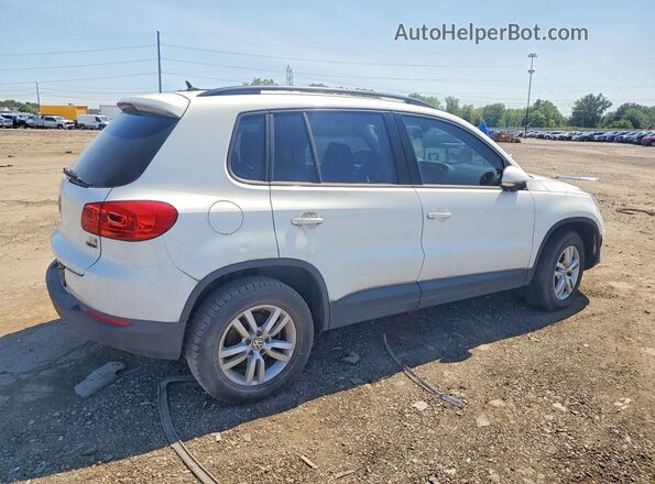WVGBV7AX2GW557218 2016 VOLKSWAGEN TIGUAN White Trasero derecho