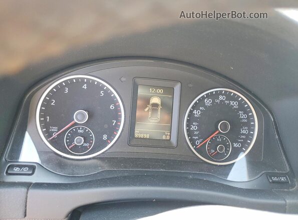 WVGBV7AX2GW557218 2016 VOLKSWAGEN TIGUAN White Vista del cuadro de instrumentos
