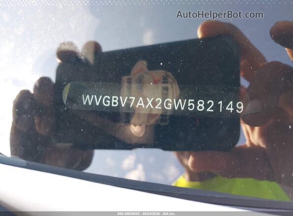 WVGBV7AX2GW582149 2016 VOLKSWAGEN TIGUAN Black Widok zestawu wskaźników