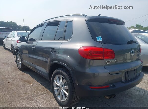 WVGBV7AX4HK044173 2017 VOLKSWAGEN TIGUAN Gray Rear left