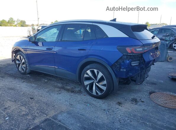 WVGDMPE24MP013190 2021 VOLKSWAGEN ID.4 Blue Tył lewy