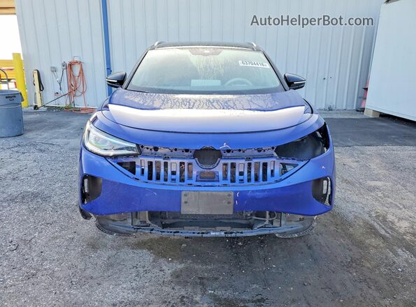 WVGDMPE24MP013190 2021 VOLKSWAGEN ID.4 Blue Widok z przodu