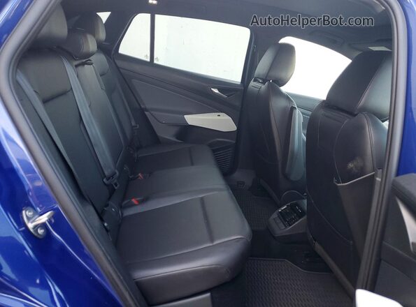 WVGDMPE24MP013190 2021 VOLKSWAGEN ID.4 Blue Widok wnętrza z tyłu