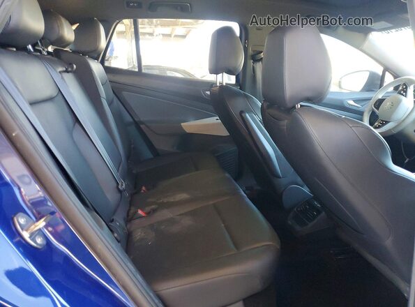 WVGDMPE25MP022724 2021 VOLKSWAGEN ID.4 Blue უკანა სავარძლების ხედი