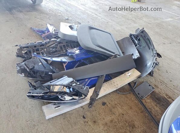 WVGDMPE25MP022724 2021 VOLKSWAGEN ID.4 Blue ძრავის განყოფილების ხედი