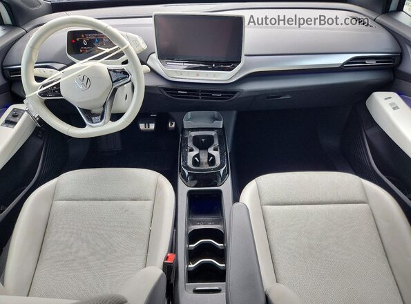 WVGDMPE29MP019082 2021 VOLKSWAGEN ID.4 White წინა პანელის ხედი