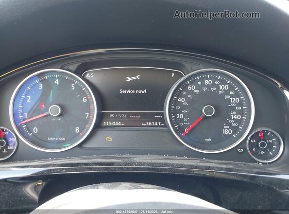 WVGEF9BP0GD012893 2016 VOLKSWAGEN TOUAREG Gray Widok tylnych siedzeń