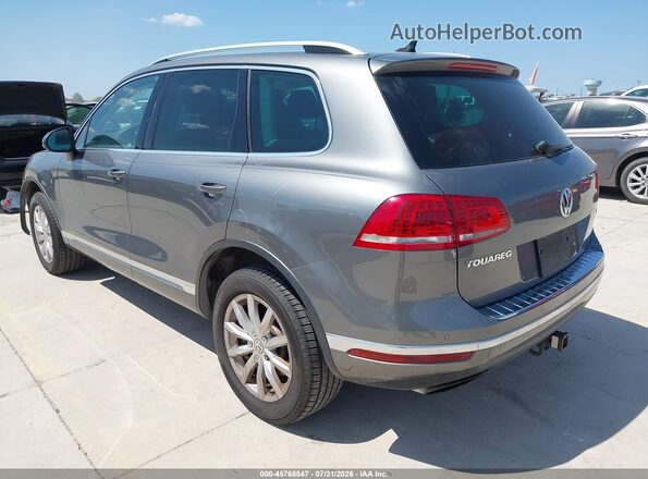 WVGEF9BP0GD012893 2016 VOLKSWAGEN TOUAREG Gray Tył lewy