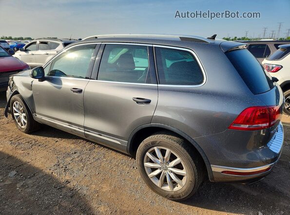 WVGEF9BP5GD003641 2016 VOLKSWAGEN TOUAREG Gray Trasero izquierdo