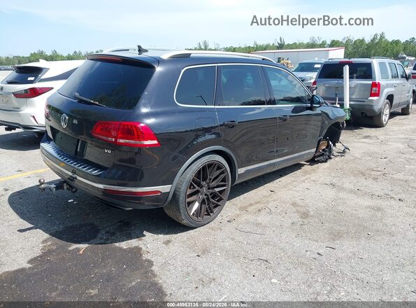 WVGEF9BP6GD010310 2016 VOLKSWAGEN TOUAREG Black Tył prawy