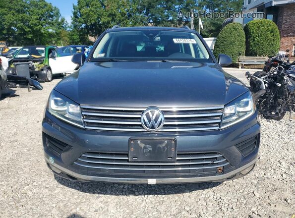 WVGEF9BP7GD009182 2016 VOLKSWAGEN TOUAREG Серый Вид панели приборов