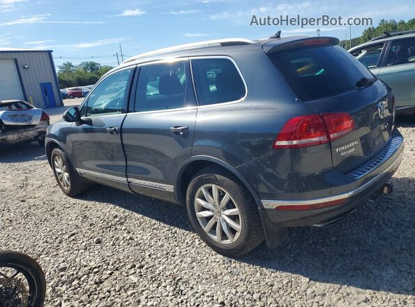 WVGEF9BP7GD009182 2016 VOLKSWAGEN TOUAREG Серый Задняя правая четверть