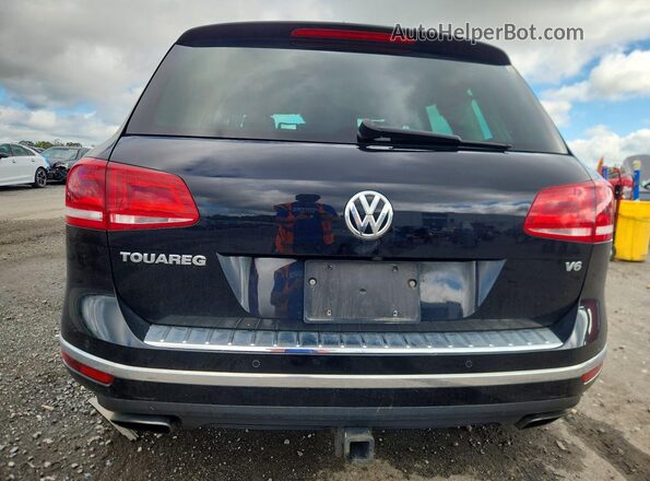 WVGEF9BPXGD012447 2016 VOLKSWAGEN TOUAREG Black Հետևի տեսք