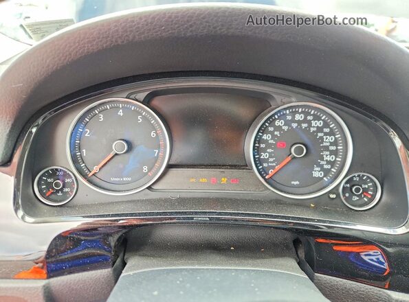 WVGEF9BPXGD012447 2016 VOLKSWAGEN TOUAREG Black Սարքավորումների վահանակի տեսք