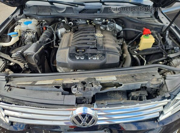 WVGEF9BPXGD012447 2016 VOLKSWAGEN TOUAREG Black Շարժիչի բաժամունքի տեսք