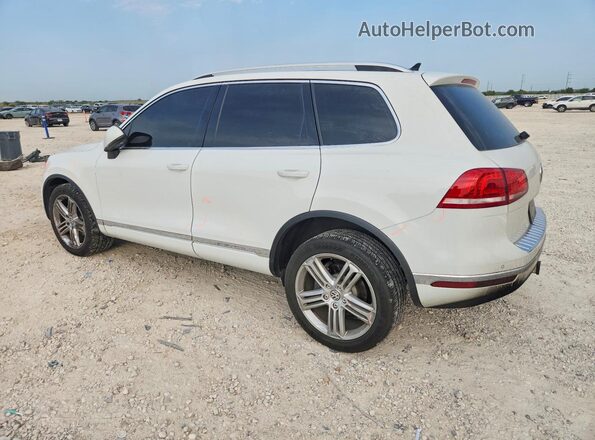 WVGEP9BP8GD001606 2016 VOLKSWAGEN TOUAREG Белый Задняя левая четверть