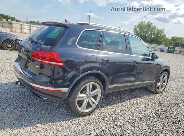 WVGGF7BPXHD003391 2017 VOLKSWAGEN TOUAREG Black Հետևի աջ