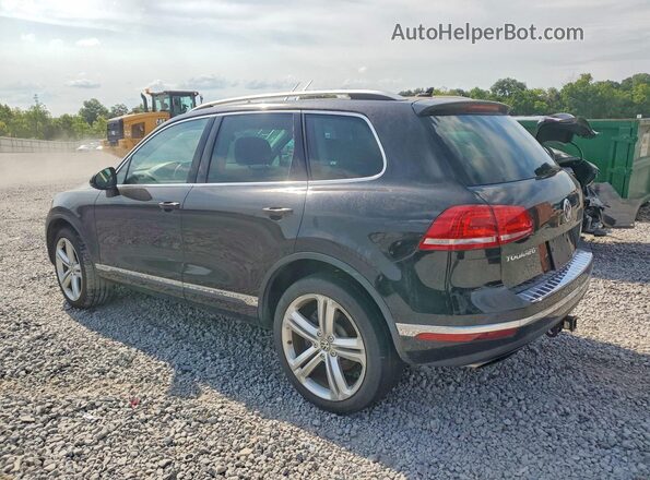 WVGGF7BPXHD003391 2017 VOLKSWAGEN TOUAREG Black Հետևի ձախ