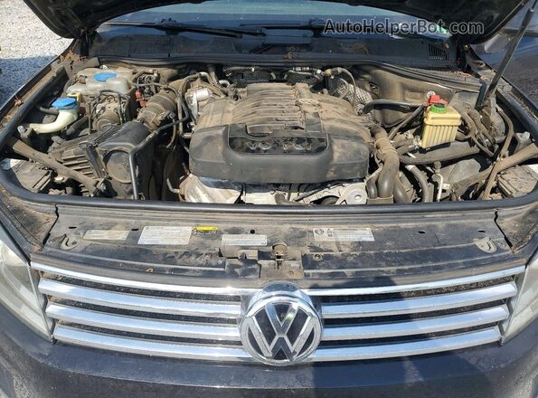 WVGGF7BPXHD003391 2017 VOLKSWAGEN TOUAREG Black Շարժիչի բաժամունքի տեսք