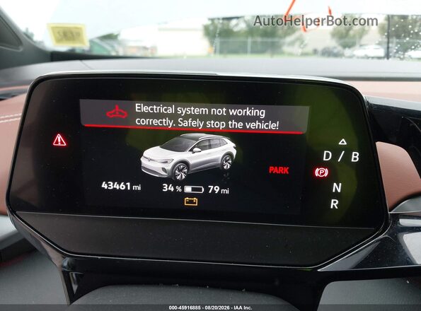 WVGGNPE21MP062292 2021 VOLKSWAGEN ID.4 Серый Вид задних сидений