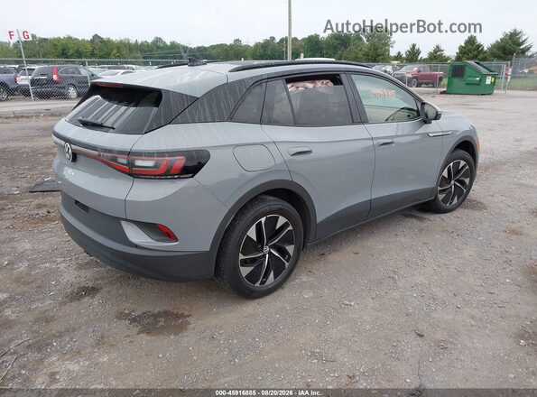 WVGGNPE21MP062292 2021 VOLKSWAGEN ID.4 Серый Задняя правая четверть