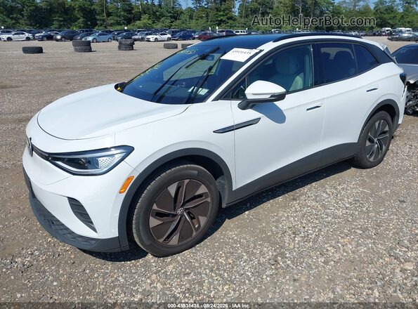 WVGGNPE23NP046824 2022 VOLKSWAGEN ID.4 White Przód lewy