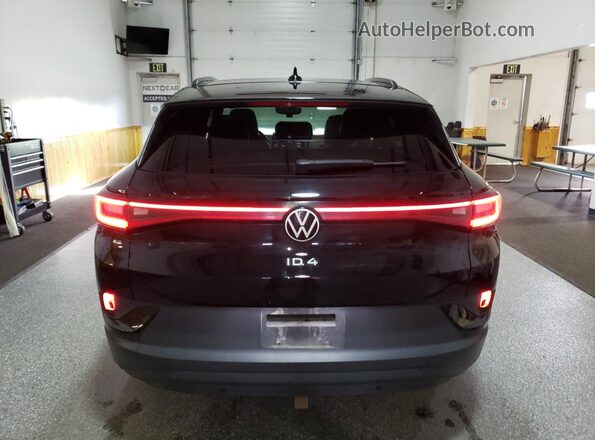 WVGGNPE29MP064713 2021 VOLKSWAGEN ID.4 Black Widok z tyłu