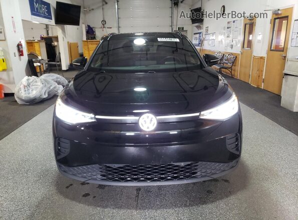 WVGGNPE29MP064713 2021 VOLKSWAGEN ID.4 Black Widok z przodu