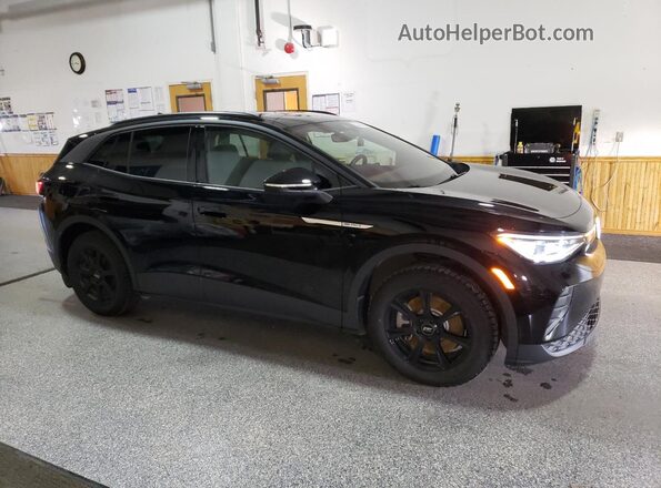 WVGGNPE29MP064713 2021 VOLKSWAGEN ID.4 Black Przód prawy