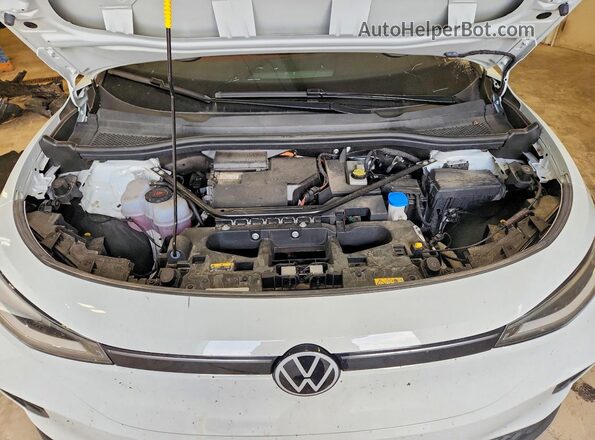 WVGGNPE29NP061084 2022 VOLKSWAGEN ID.4 White Vista del compartimento del motor