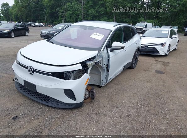 WVGJNPE26MP062570 2021 VOLKSWAGEN ID.4 White Vista tres cuartos delantera izquierda