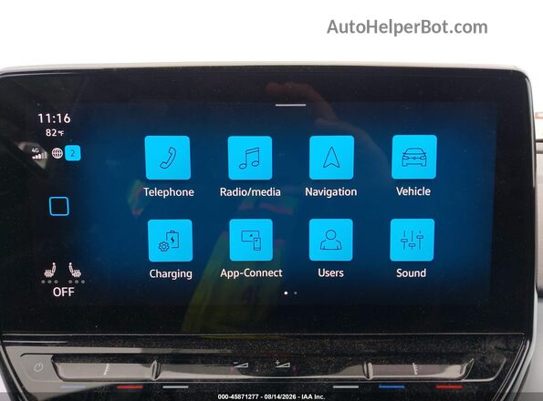 WVGJNPE26MP062570 2021 VOLKSWAGEN ID.4 White 