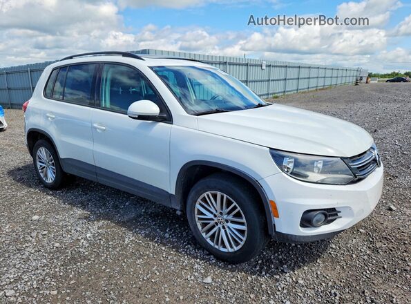WVGJV7AX2GW594801 2016 VOLKSWAGEN TIGUAN White Delantero derecho